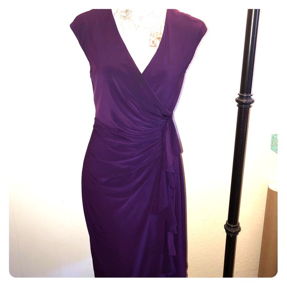 dark purple semi formal dresses
